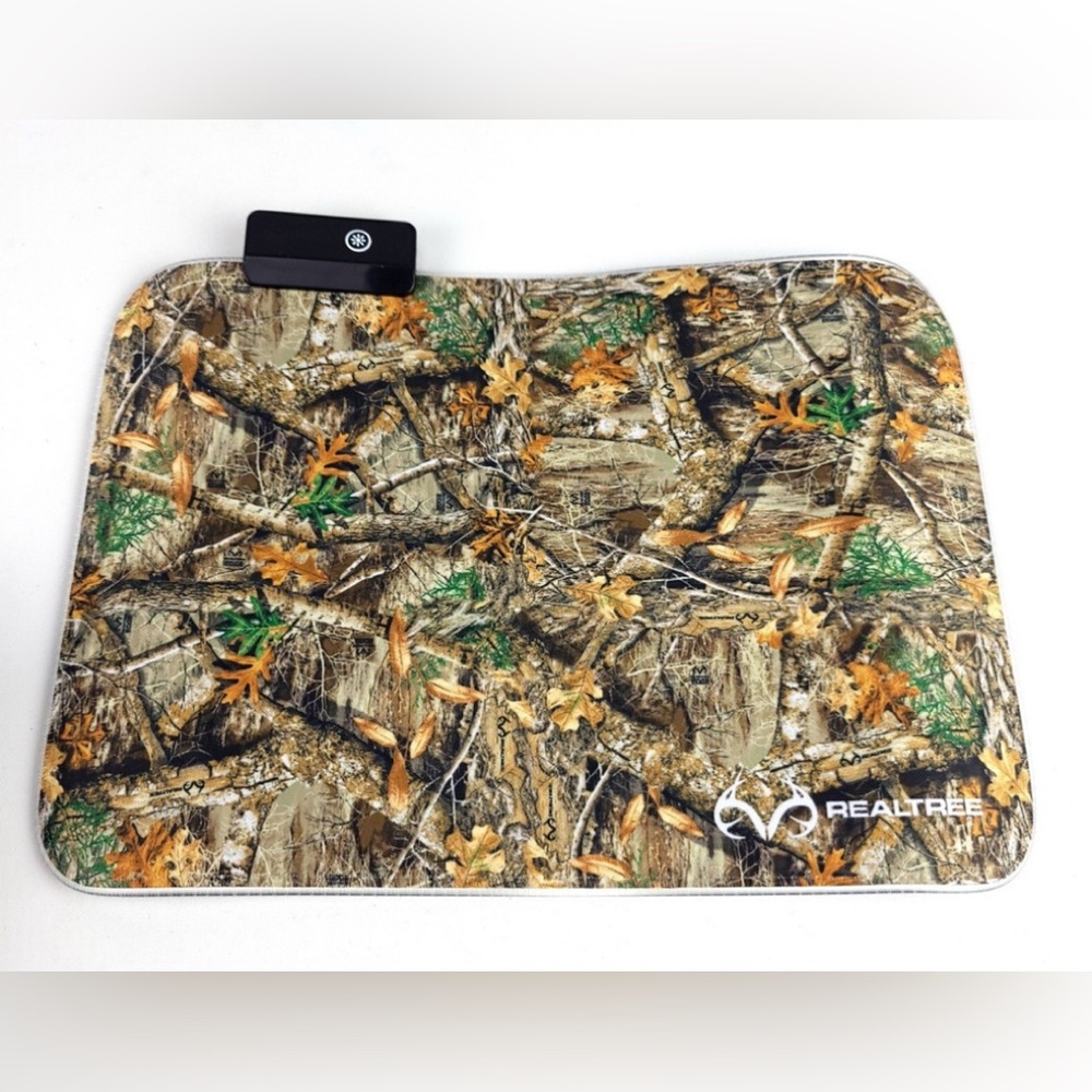 Realtree Gaming Mouse Pad 13 LED Light Modes Anti Slip Base 12.5"x9" New